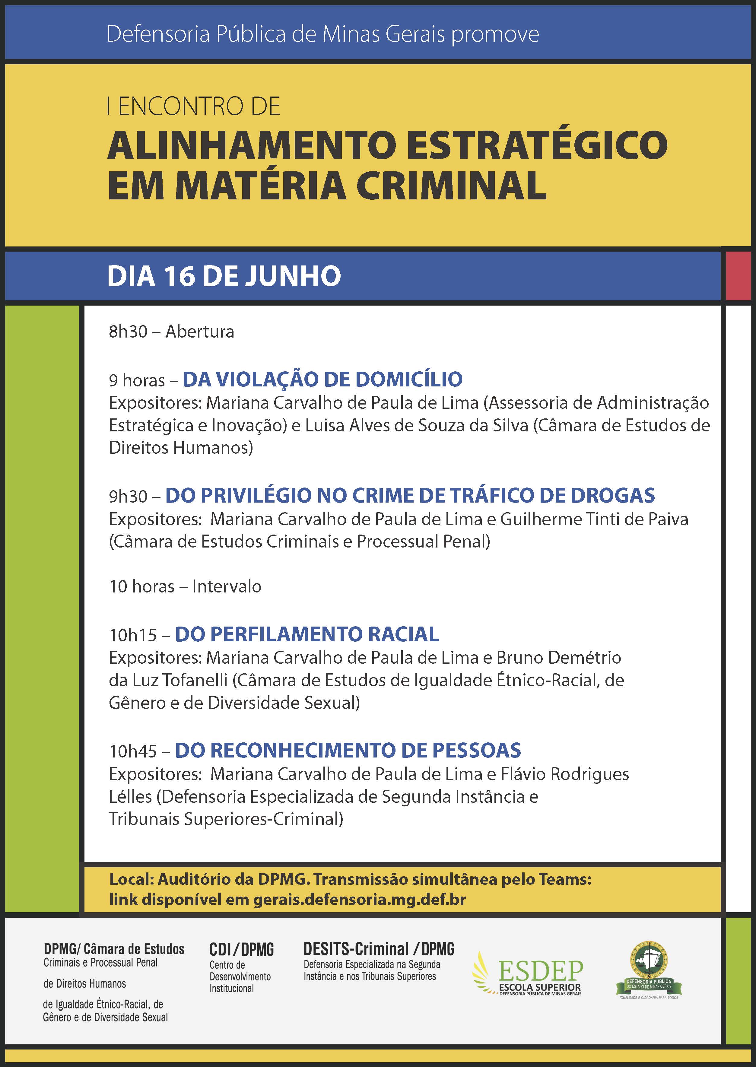 encontro criminal cartaz