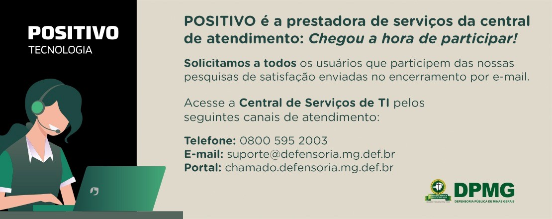 Pesquisa de participação Positivo