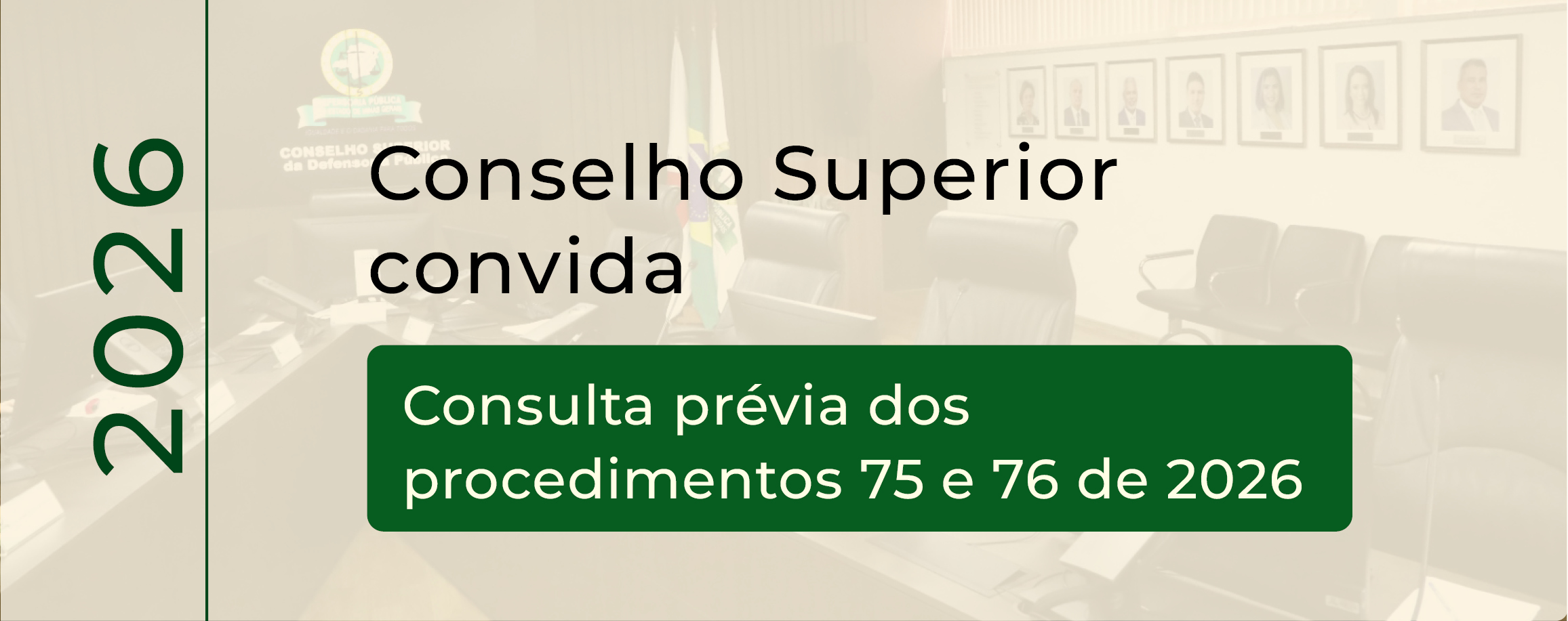 Conselho Superior convida