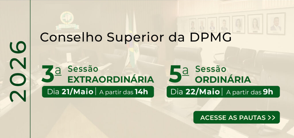 Conselho Superior divulga pautas da 3ª sessão extraordinária e da 5ª sessão ordinária de 2026   